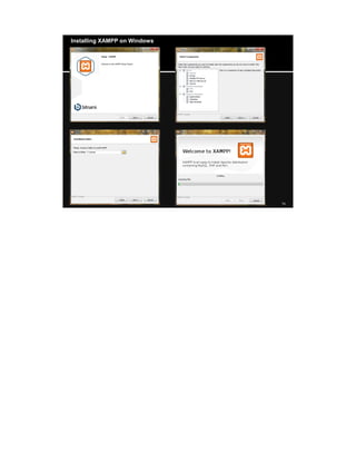 8/8/14 14
Installing XAMPP on Windows
 