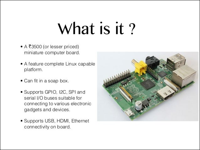 Introduction to Raspberry PI