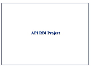 Api Rba Introduction to Risk Based Inspection API-580 & 581 | PPT