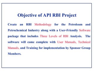 Api Rabia Plr Introduction to Risk Based Inspection API-580 & 581 | PPT