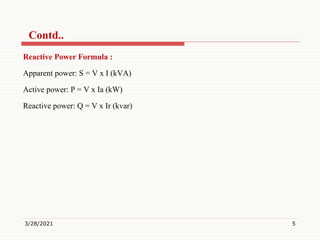Introduction to reactive power control in electrical power | PDF