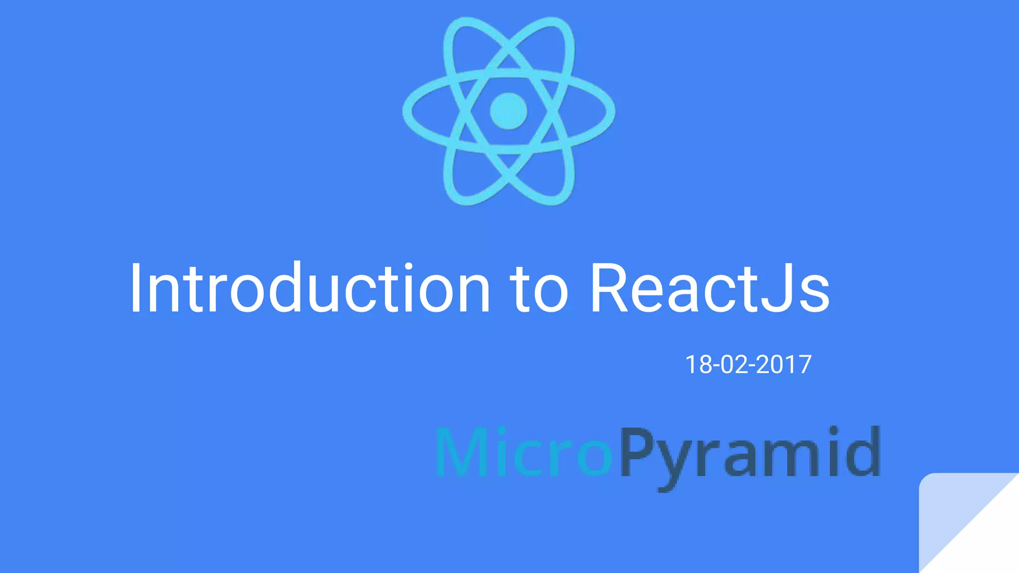 Introduction to react_js | PPT