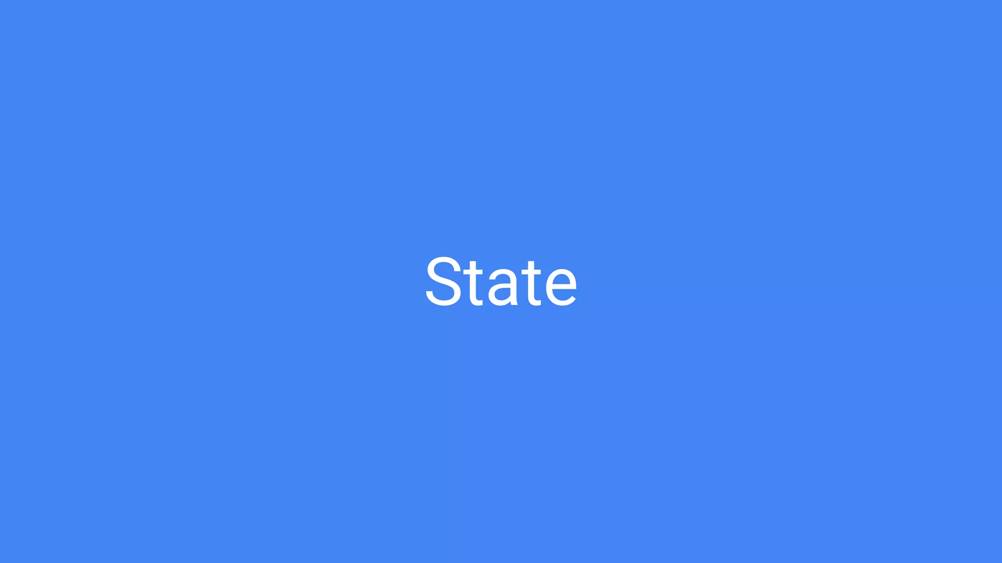State