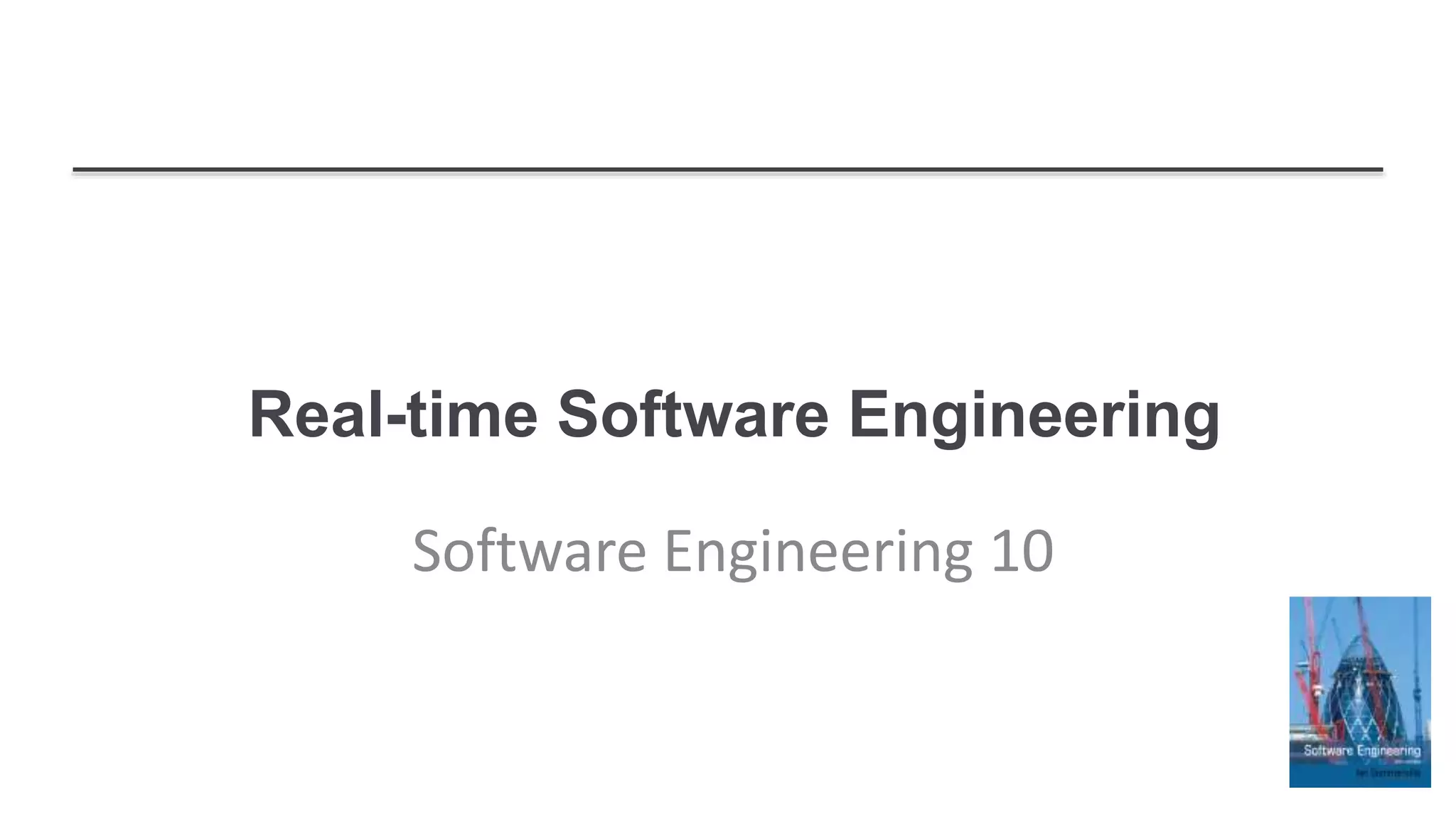 Introduction to real time software systems script | PPT | Free Download