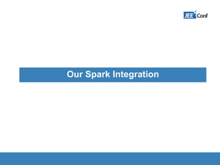 Our Spark Integration
 