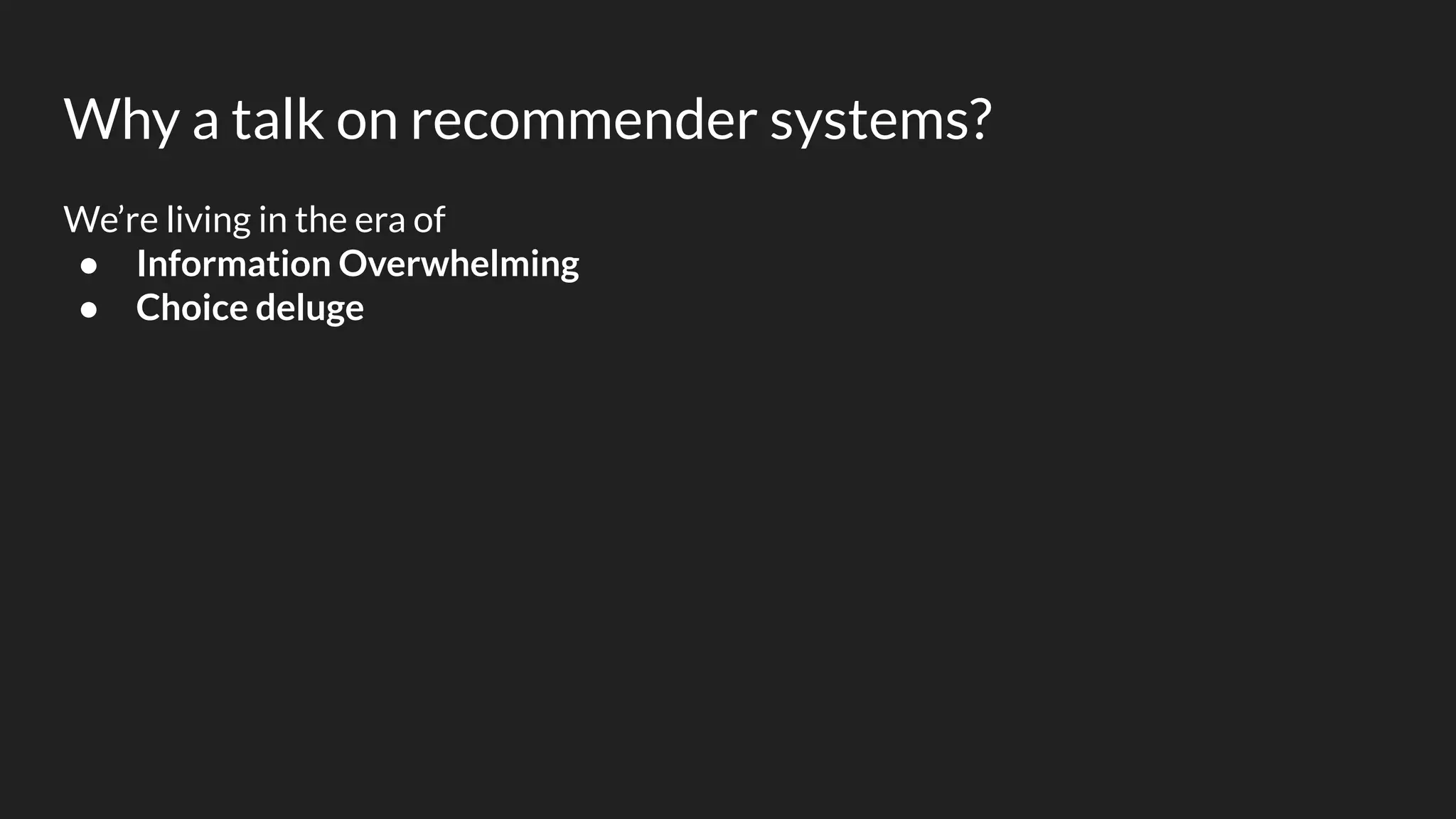 Introduction to recommender systems | PPT