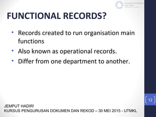 Introduction  to Records Management