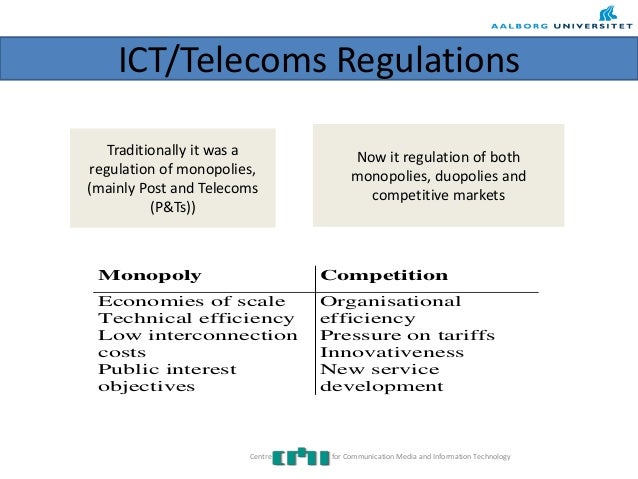 Introduction to telecom regulation