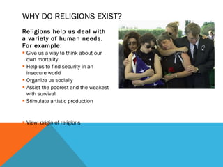 Introduction to religion-world religions