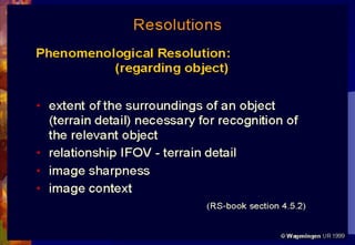 Introduction to remote sensing