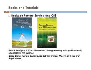 Introduction to remote sensing and gis | PDF
