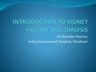 Dr Narinder Sharma
Indus International Hospital, Derabassi
 