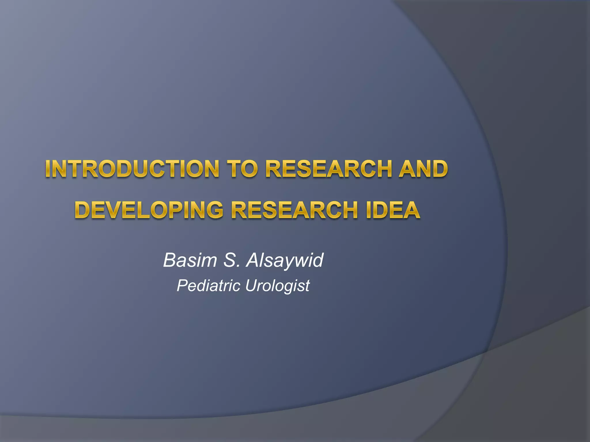 Basim S. Alsaywid
Pediatric Urologist
 