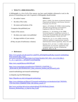 Introduction to research methodology | PDF