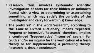 Introduction to Research Projnnnnnnnnnnmm | PPTX