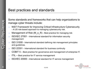 Introduction to RESILIA and Cyber Resilience | PPTX