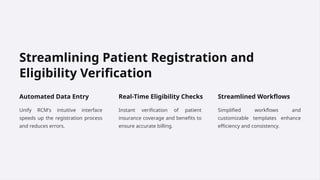RCM Management Services for Healthcare Providers | PPTX