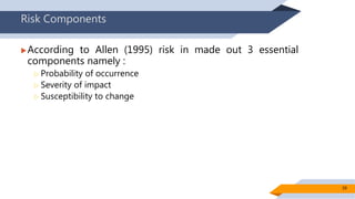 The Allen Risk Group Introduction to Risk | PPTX