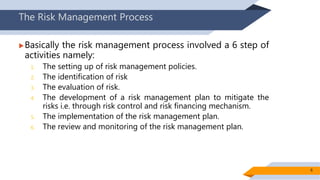 Introduction to Risk Management | PPTX