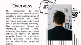 Introduction to Risk Management and Nature of Risk.pptx