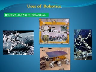 Robotics Examples For Science Exploration Introduction to robotics | PPTX