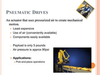 Introduction to robotics, Laws,Classification,Types, Drives,Geometry | PPTX