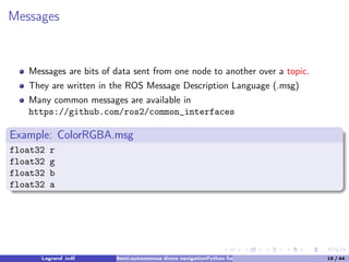 Comprehensive Introduction to ROS2 for Semi-Autonomous Drone Navigation ...