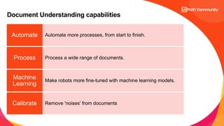 Introduction to RPA and Document Understanding