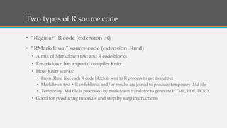 Introduction to R for Learning Analytics Researchers | PPTX