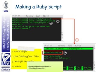 Introduction to Ruby | PDF
