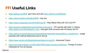 Introduction to Ruby Native Extensions and Foreign Function Interface ...