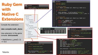 Introduction to Ruby Native Extensions and Foreign Function Interface ...