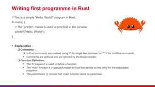 Introduction to Rust (Presentation).pptx