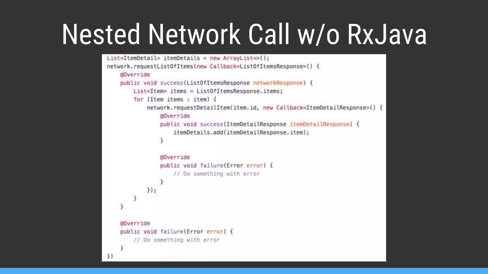 Nested Network Call w/o RxJava 