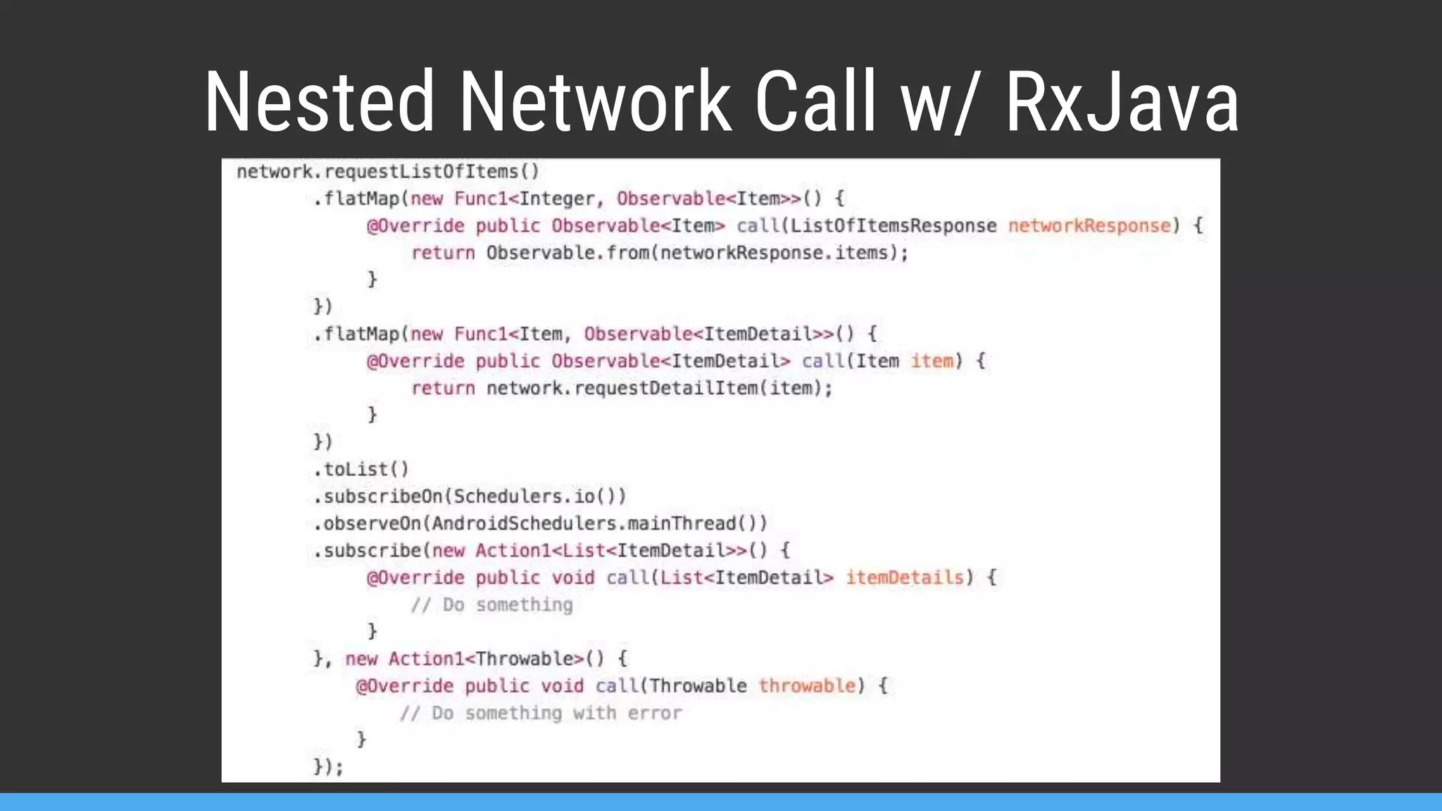 Nested Network Call w/ RxJava 