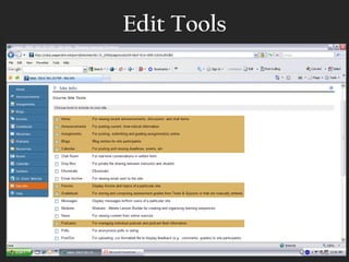 Edit Tools
 