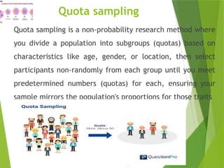Introduction to Sampling Methods :Basic Concept | PPTX