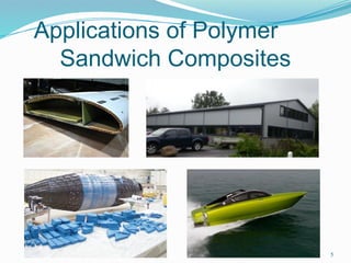 Applications of Polymer
Sandwich Composites
5
 