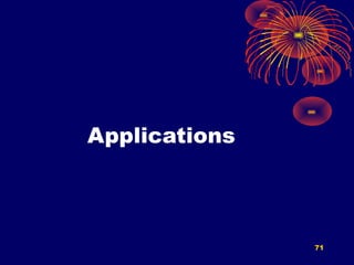 Applications
71
 