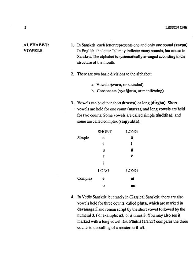 introduction to sanskrit vol 1 sanskrit letter
