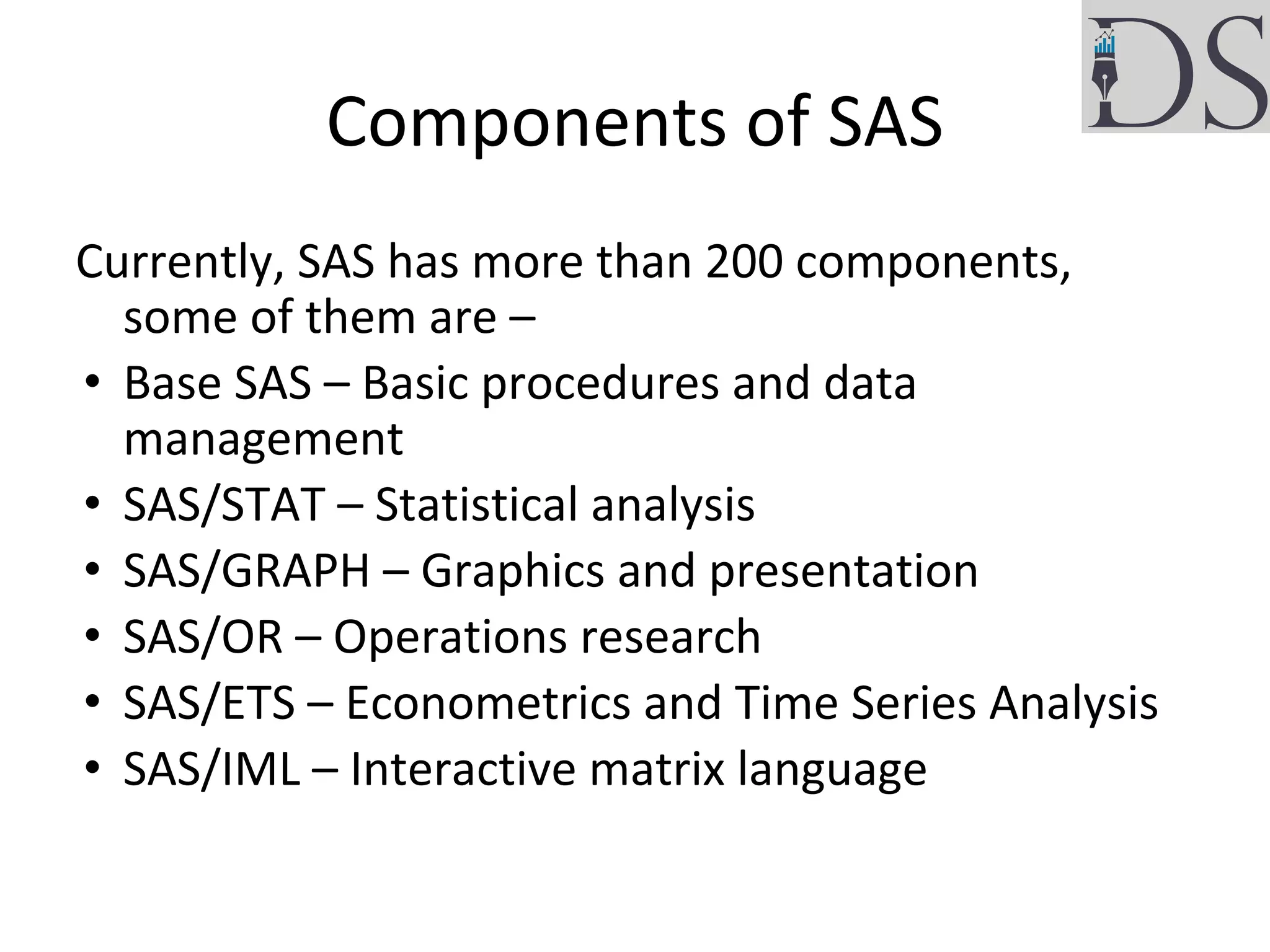 Introduction to sas | PDF