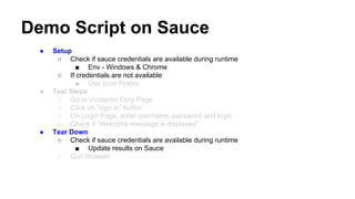 Introduction to saucelabs | PDF