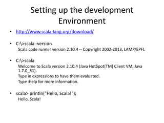 Introduction to Scala | PPTX