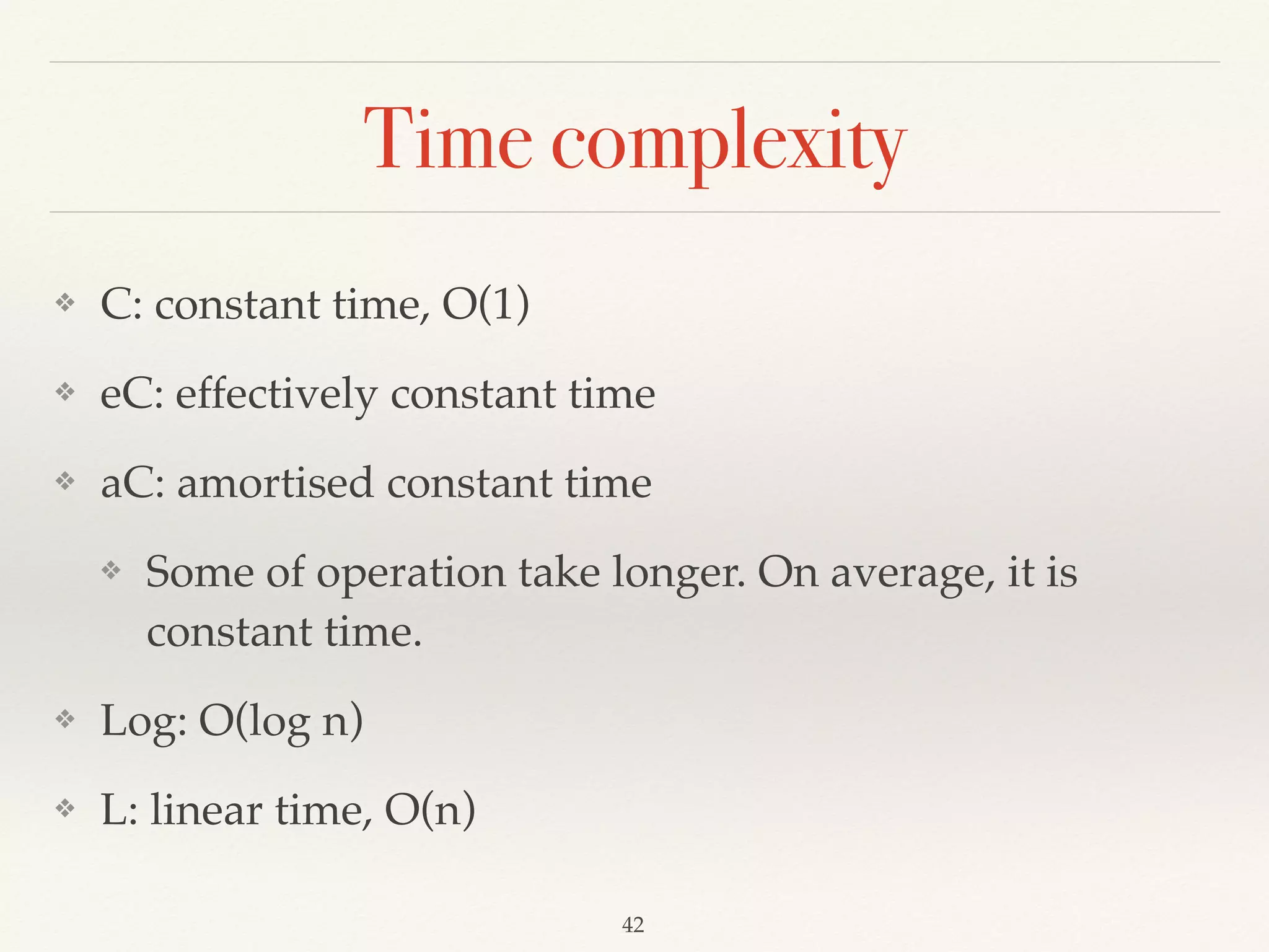 Exercise of tail-recursion
❖ Fibonacci numbers (0, 1, 1, 2, 3, 5…)
www.leaningtowerofpisa.net/ﬁbonacci.html
 