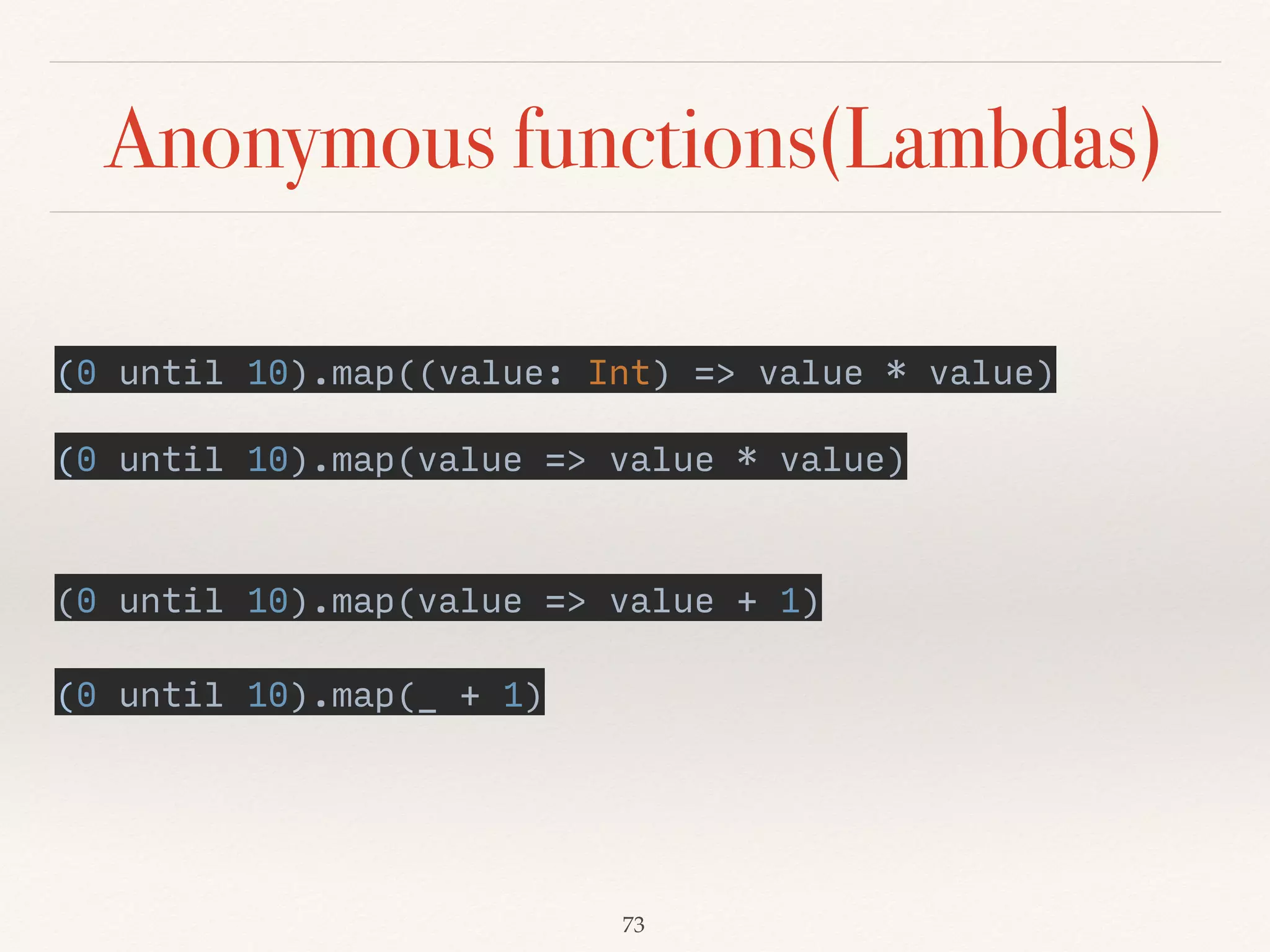 Concept of Collections
val var
Immutable Collection Best Not Bad
Mutable Collection Danger Very Danger
The Mutability Matrix of Pain by Jamie Allen
 