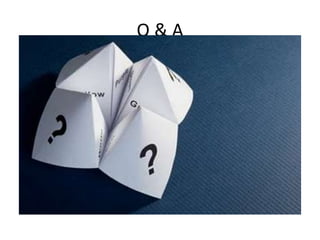 Q&A
 