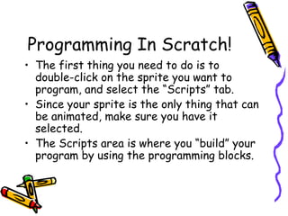 Introduction to Scratch Programming | PPT
