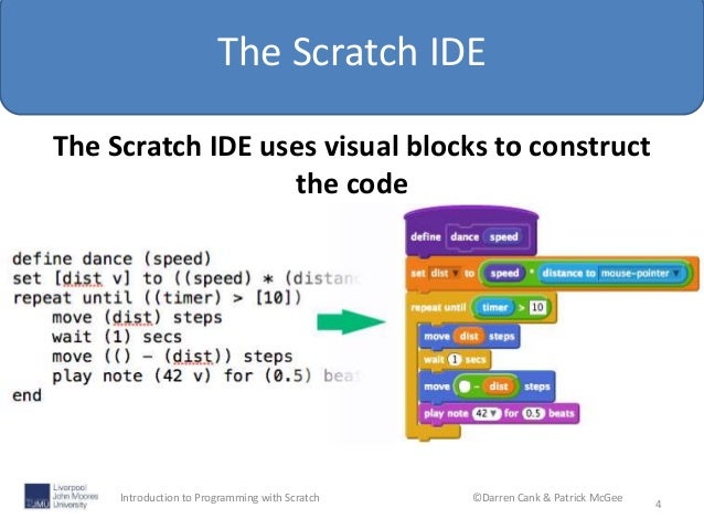 Introduction to scratch programming