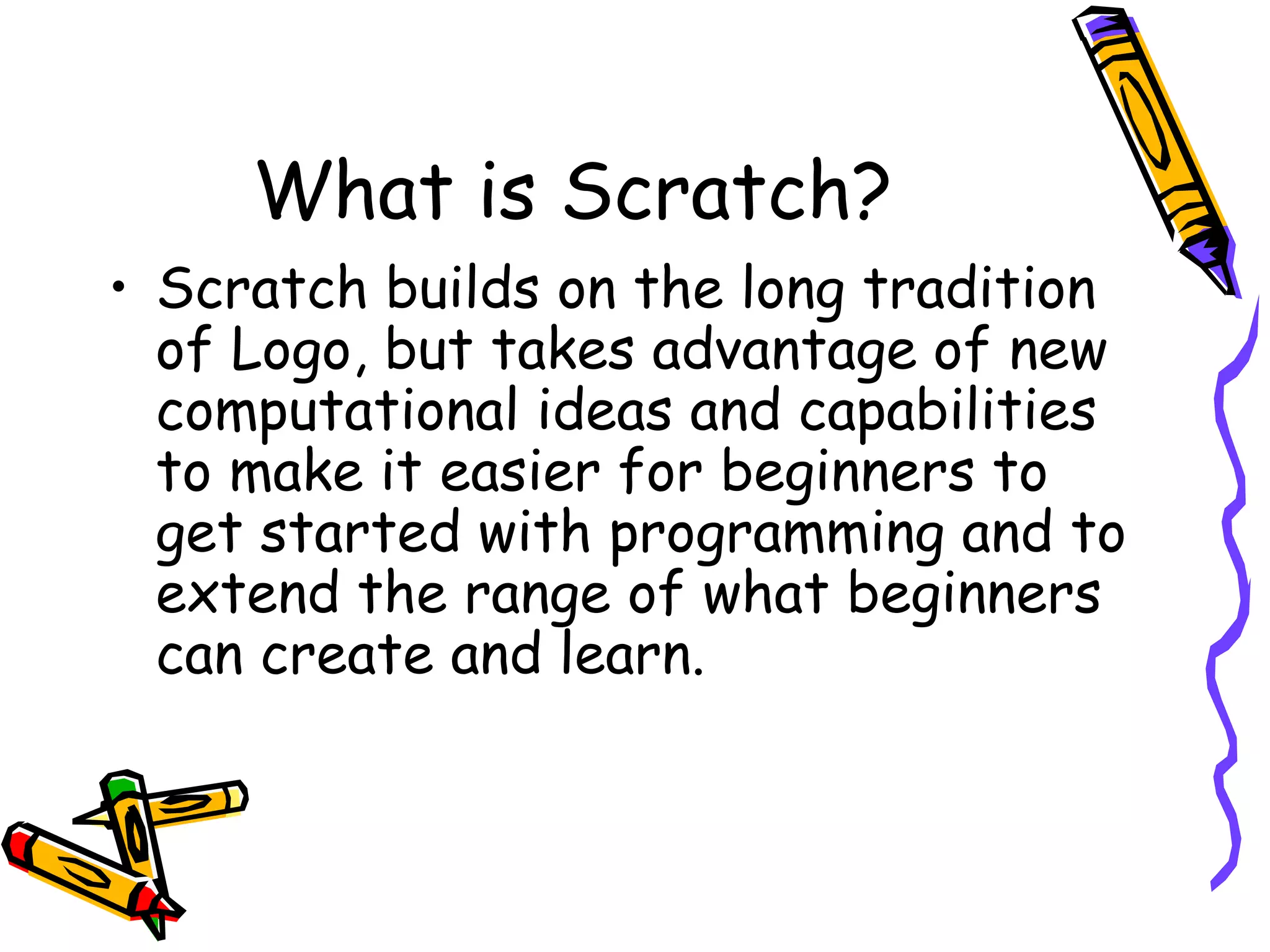 Scratch Introduction | PPT