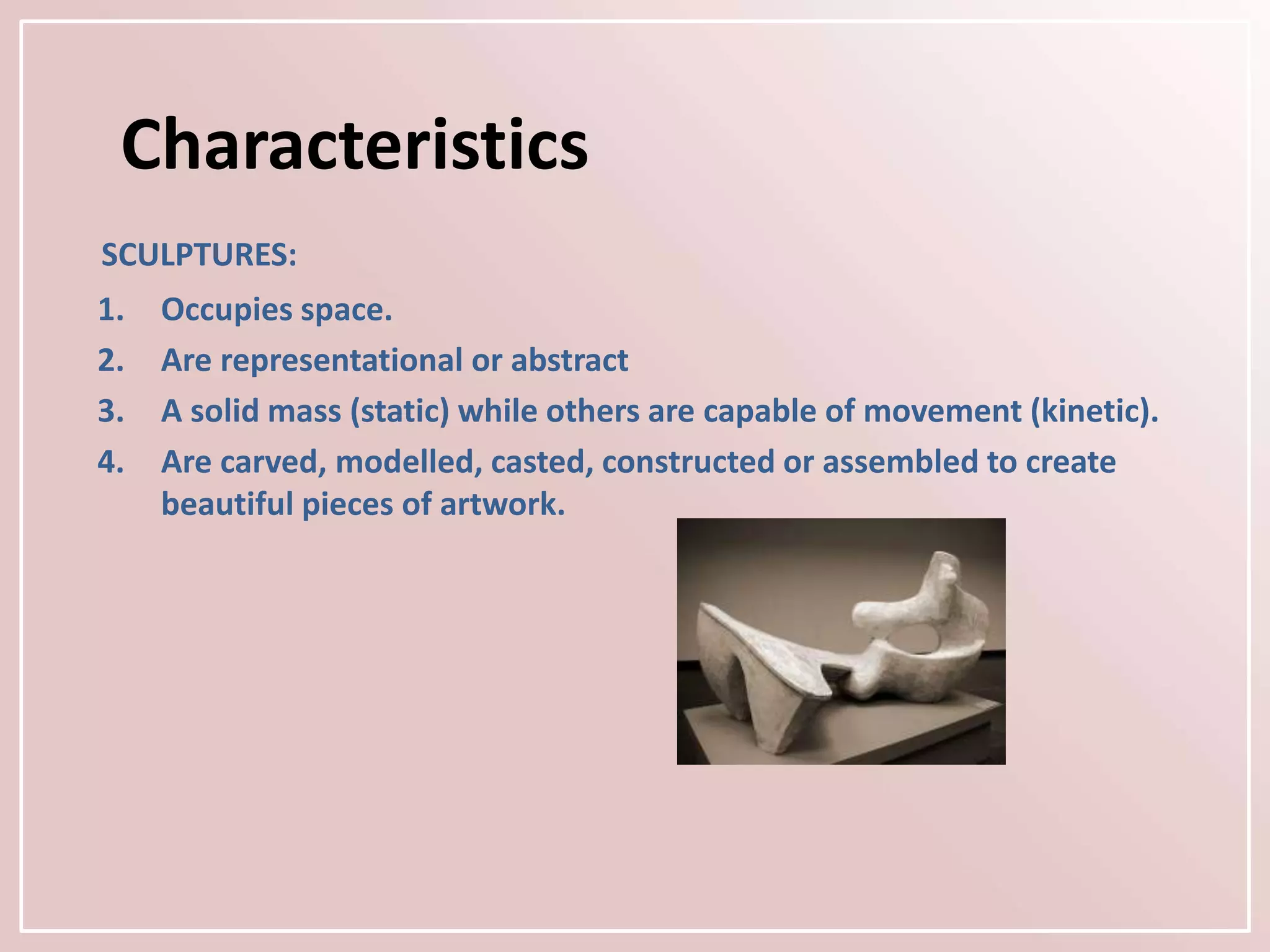 INTRODUCTION TO SCULPTURE pptx introduction-to-sculpture-pptx